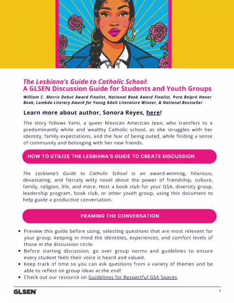 Cover to the Lesbiana's Guide